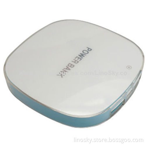 2 USB Ports Mini Unbreakable Power Bank, 4,600mAh